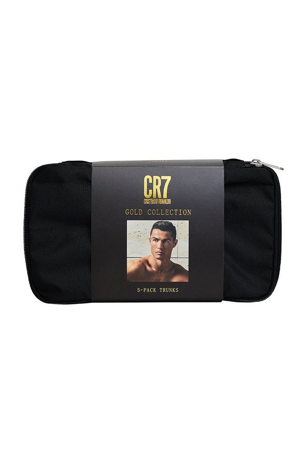 CR7 Cristiano Ronaldo Bokserice CR7 Cristiano Ronaldo (5-pack) za muškarce, boja: crna