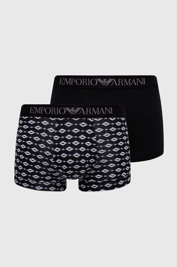 Emporio Armani Underwear Bokserice Emporio Armani Underwear 2-pack za muškarce, boja: crna, 111210 4R504
