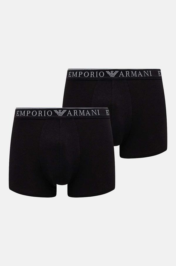 Emporio Armani Underwear Bokserice Emporio Armani Underwear 2-pack za muškarce, boja: crna, 111769 4F720