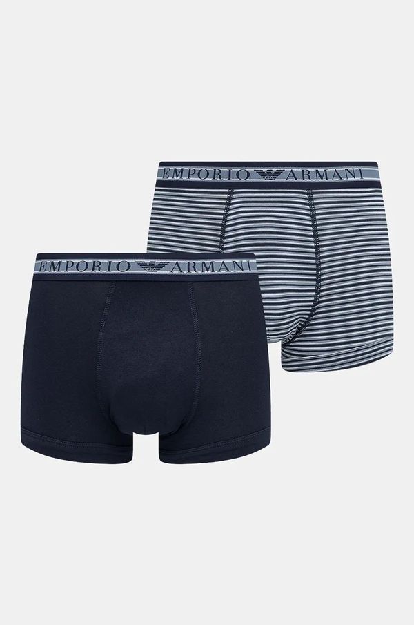 Emporio Armani Underwear Bokserice Emporio Armani Underwear 2-pack za muškarce, boja: tamno plava, 111210 4F542
