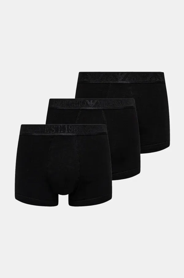 Emporio Armani Underwear Bokserice Emporio Armani Underwear 3-pack boja: crna, EM000259 AF10780