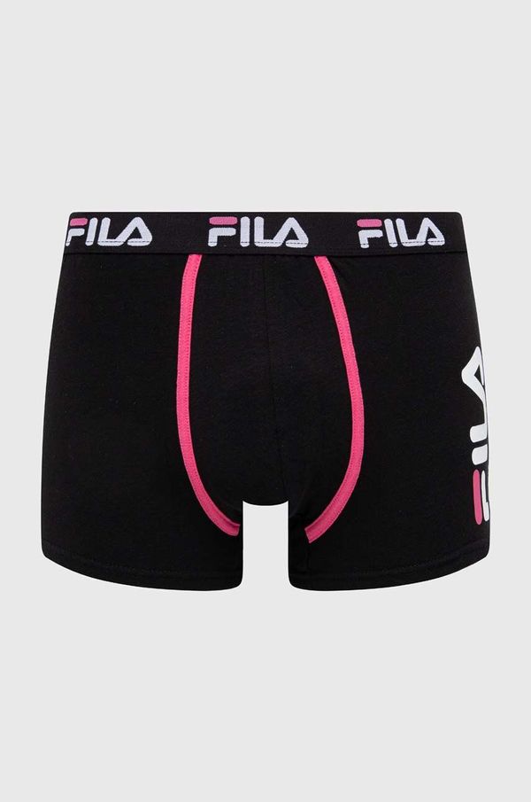 Fila Bokserice Fila za muškarce, boja: crna