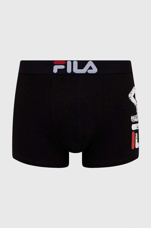 Fila Bokserice Fila za muškarce, boja: crna