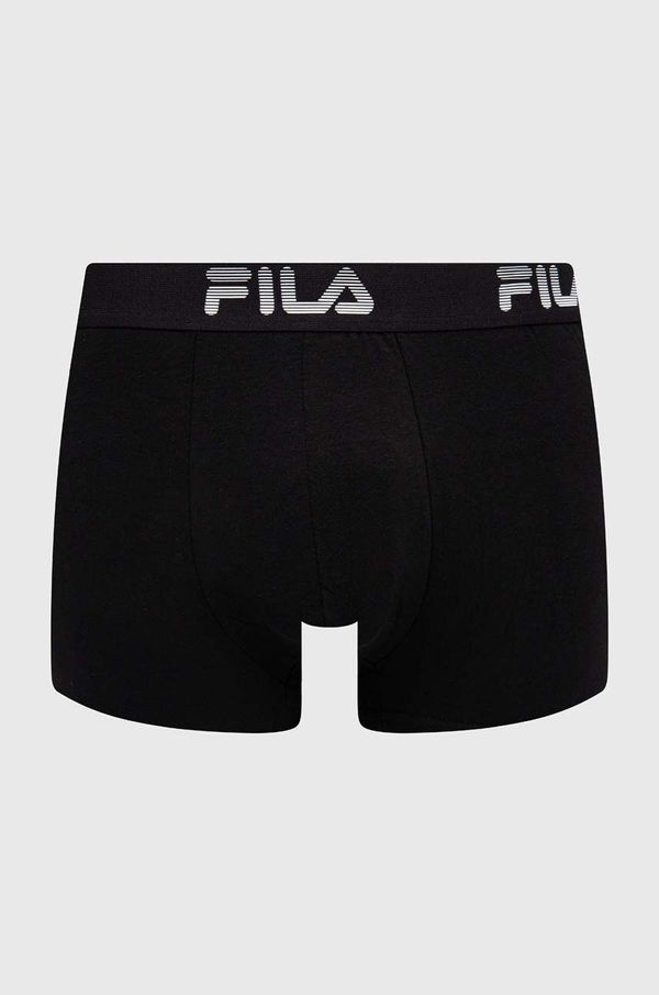 Fila Bokserice Fila za muškarce, boja: crna