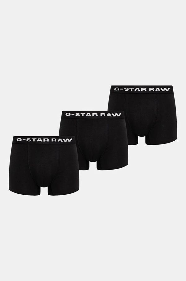 G-Star Raw Bokserice G-Star Raw 3-pack za muškarce, boja: crna, D23771-D516