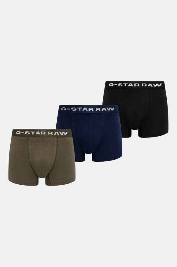 G-Star Raw Bokserice G-Star Raw 3-pack za muškarce, boja: crna, D23774-D516