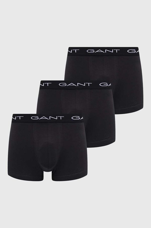 Gant Bokserice Gant 3-pack za muškarce, boja: crna, 900013003