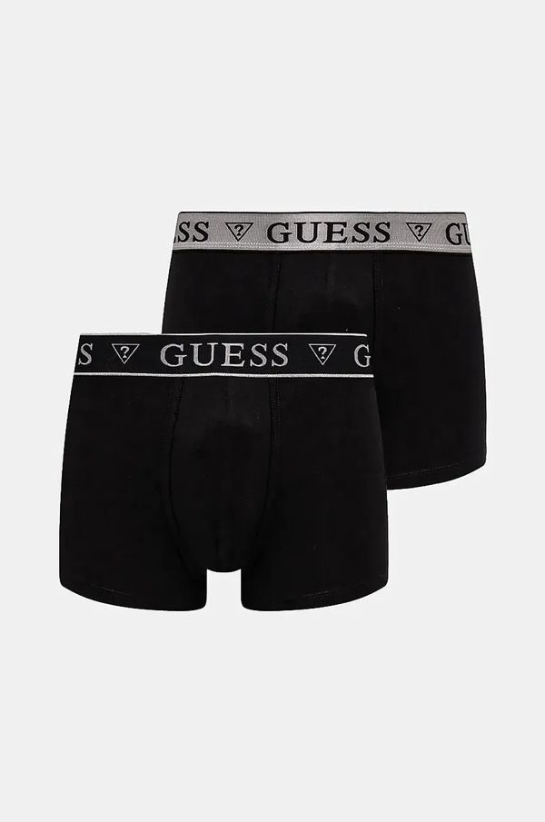 Guess Bokserice Guess 2-pack za muškarce, boja: crna, U4BG0B.KCD31