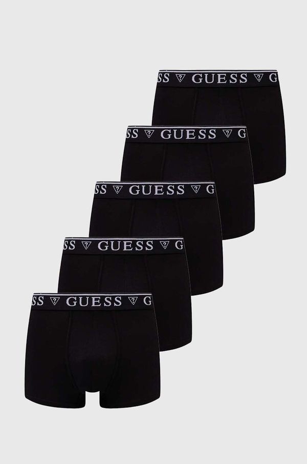 Guess Bokserice Guess 5-pack za muškarce, boja: crna, U4YG16 K6YW1
