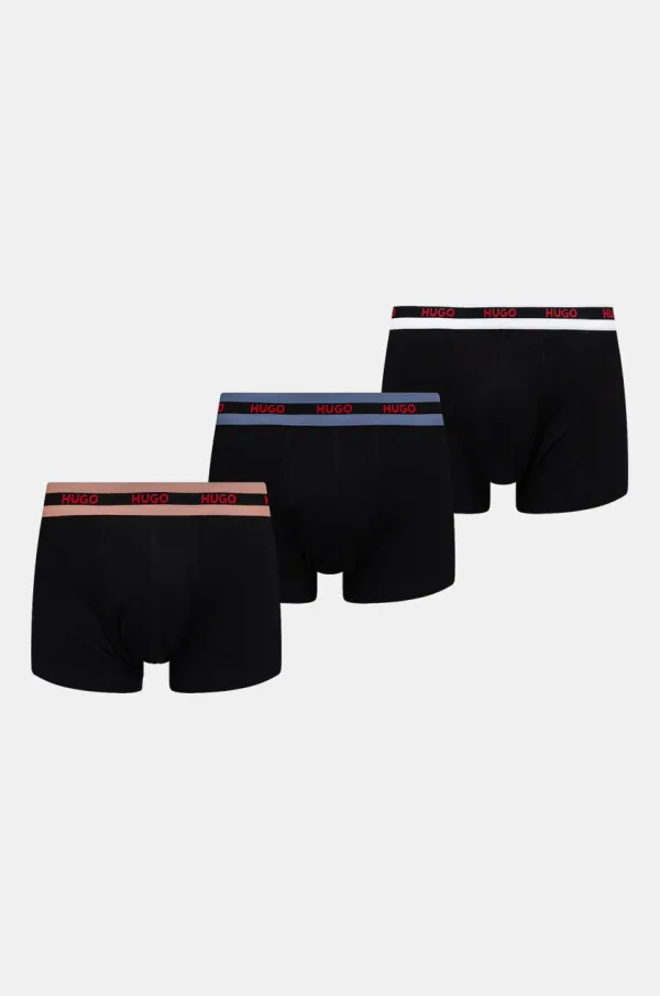 HUGO Bokserice HUGO 3-pack za muškarce, boja: crna, 50532598