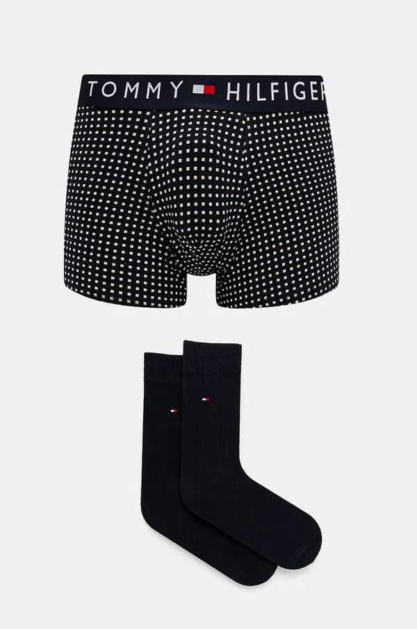 Tommy Hilfiger Bokserice i sokne Tommy Hilfiger za muškarce, boja: tamno plava, UM0UM02900