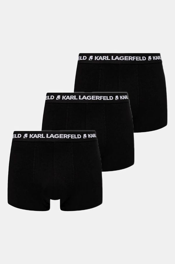 Karl Lagerfeld Bokserice Karl Lagerfeld 5-pack za muškarce, boja: crna, A1M47082