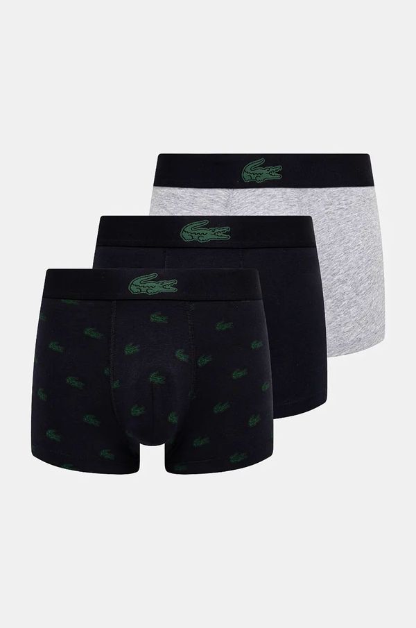 Lacoste Bokserice Lacoste 3-pack za muškarce, boja: crna, 5H5154
