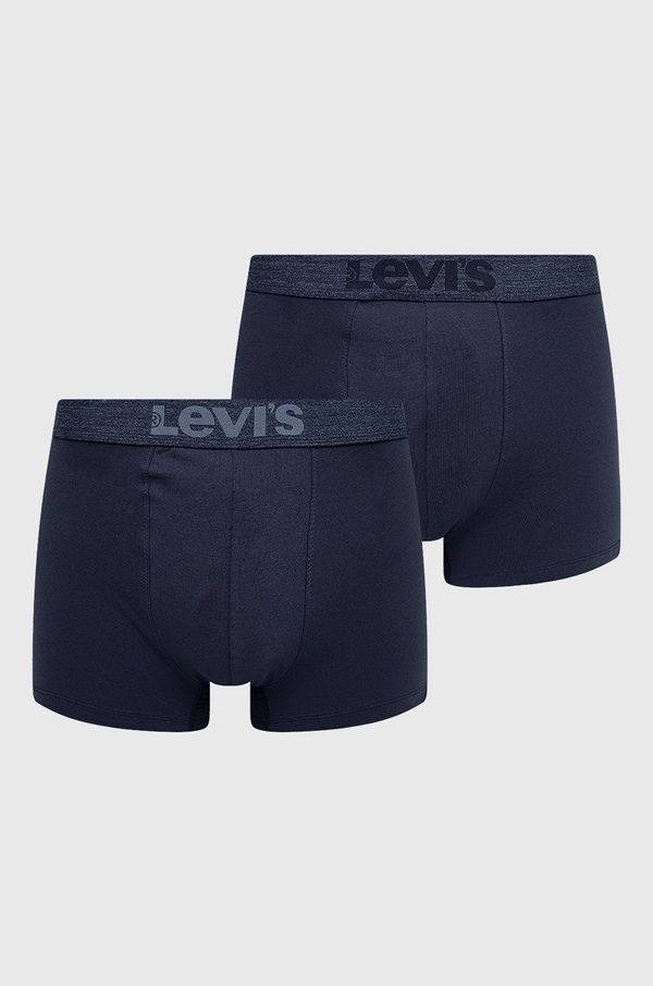 Levi's Bokserice Levi's (2-pack) boja: tamno plava
