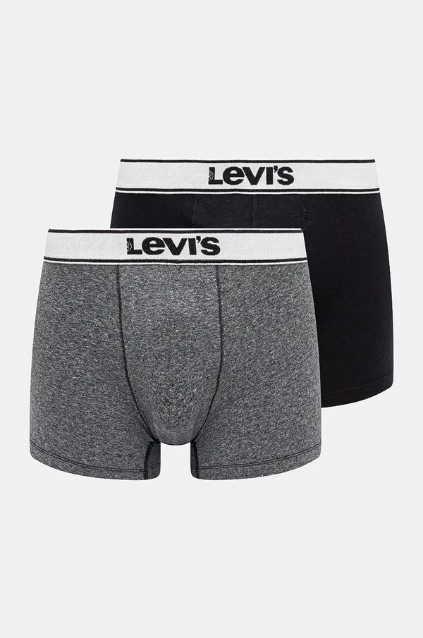 Levi's Bokserice Levi's 2-pack za muškarce, boja: crna, 37149-0959