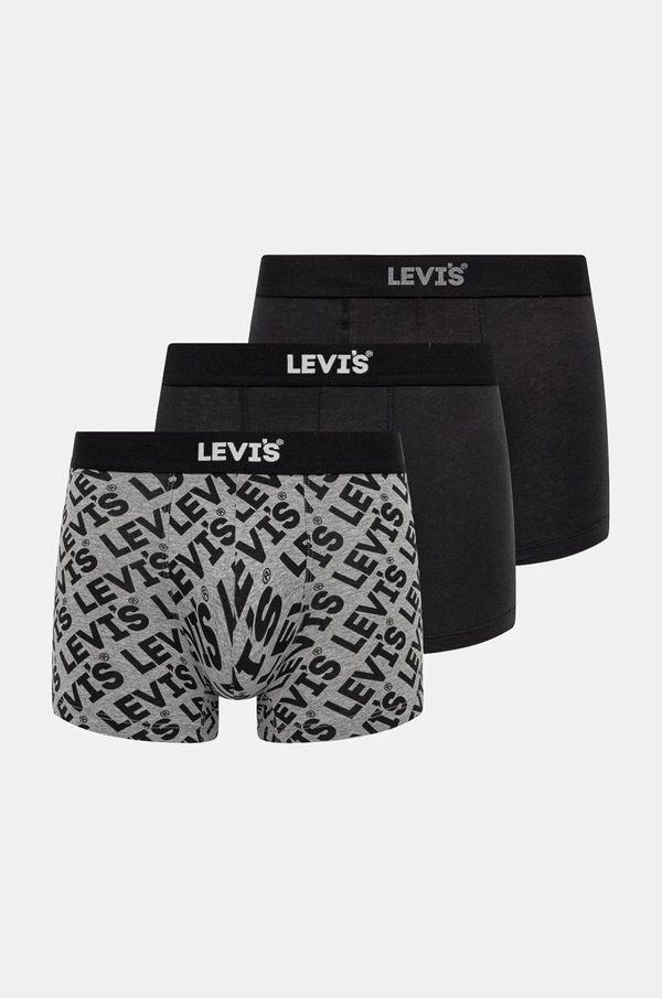 Levi's Bokserice Levi's 3-pack za muškarce, boja: crna, 37149-1033