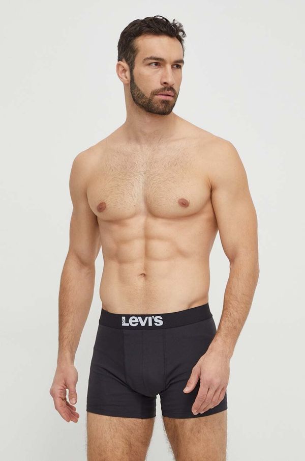 Levi's Bokserice Levi's 4-pack za muškarce, boja: crna