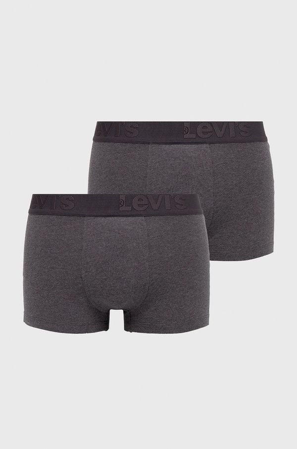 Levi's Bokserice Levi's za muškarce, boja: siva, 37149.0423-greymelang