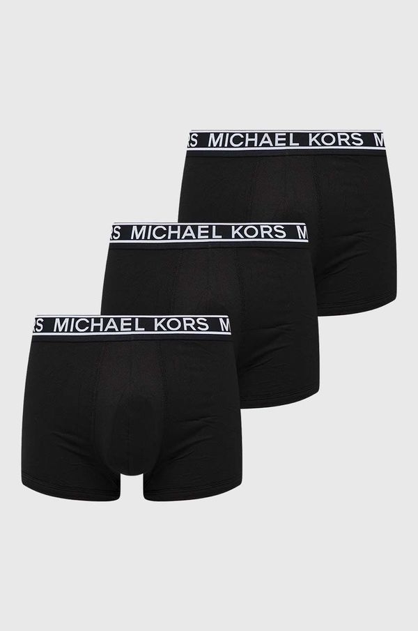 Michael Kors Bokserice Michael Kors 3-pack za muškarce, boja: crna