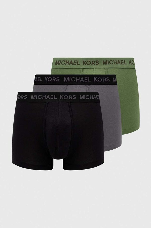 Michael Kors Bokserice Michael Kors 3-pack za muškarce, boja: zelena