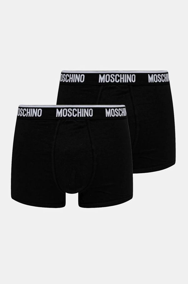Moschino Underwear Bokserice Moschino Underwear 2-pack za muškarce, boja: crna, 13974402