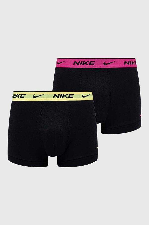 Nike Bokserice Nike 2-pack za muškarce, boja: crna, 0000KE1085
