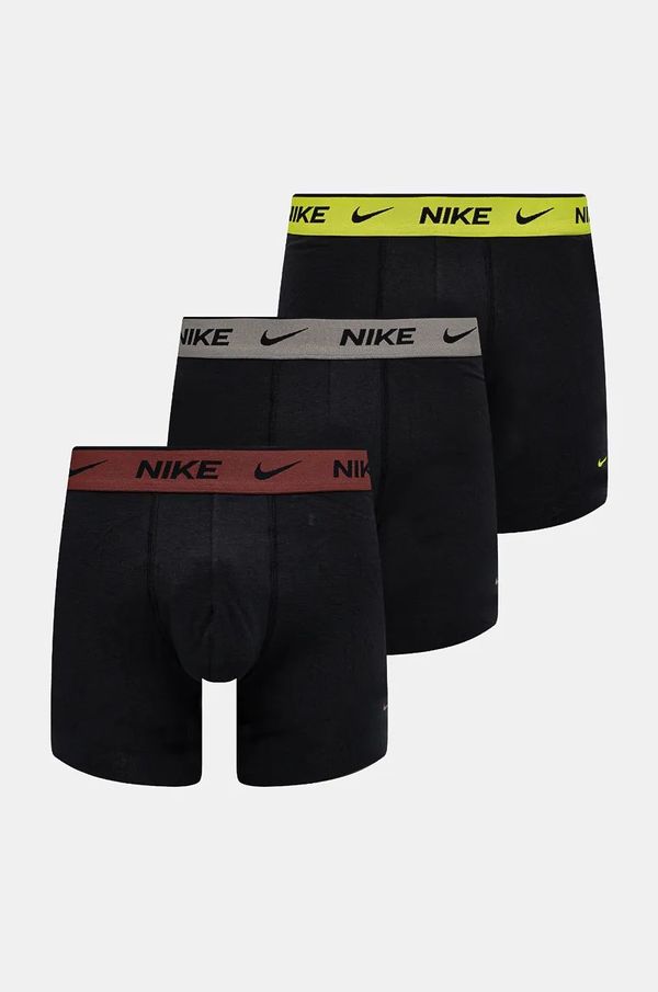 Nike Bokserice Nike 3-pack za muškarce, boja: crna, 0000KE1007