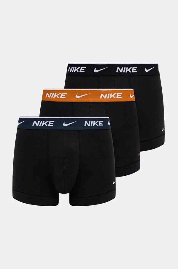 Nike Bokserice Nike 3-pack za muškarce, boja: crna, 0000KE1008