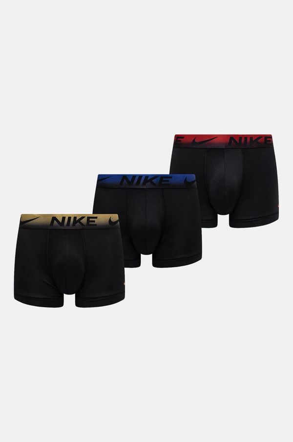 Nike Bokserice Nike 3-pack za muškarce, boja: crna, 0000KE1156