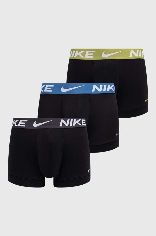 Nike Bokserice Nike 3-pack za muškarce, boja: crna