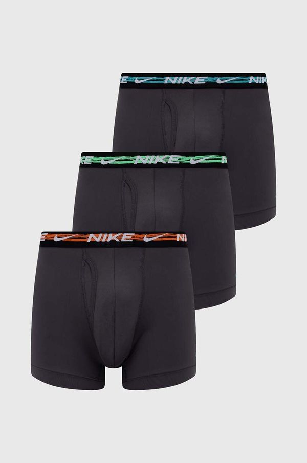 Nike Bokserice Nike 3-pack za muškarce, boja: crna
