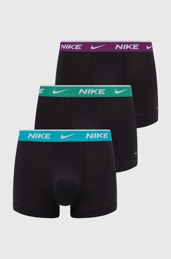Nike Bokserice Nike 3-pack za muškarce, boja: crna