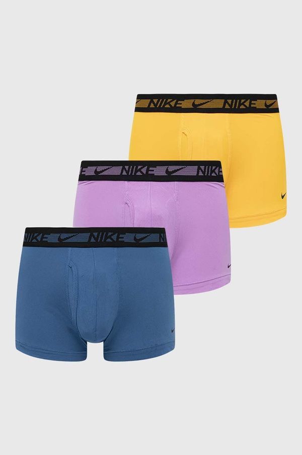 Nike Bokserice Nike 3-pack za muškarce, boja: žuta