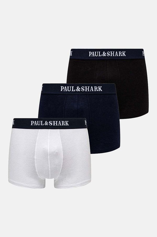 Paul&Shark Bokserice Paul&Shark 3-pack za muškarce, boja: tamno plava, 11315105