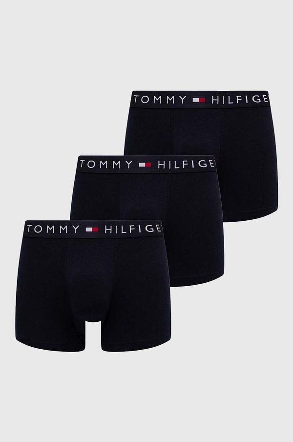 Tommy Hilfiger Bokserice Tommy Hilfiger 3-pack za muškarce, boja: tamno plava