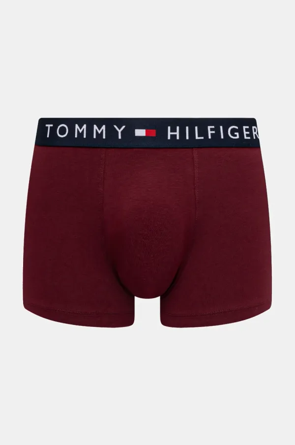 Tommy Hilfiger Bokserice Tommy Hilfiger za muškarce, boja: bordo, UM0UM02836