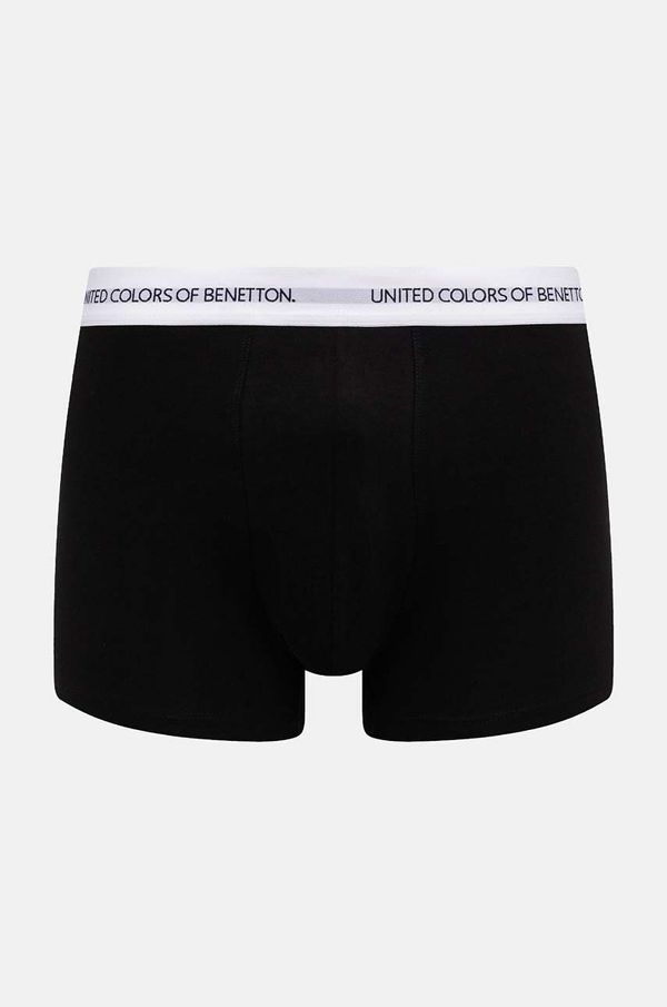 United Colors of Benetton Bokserice United Colors of Benetton za muškarce, boja: crna