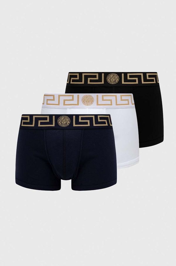 Versace Bokserice Versace 3-pack za muškarce, boja: tamno plava