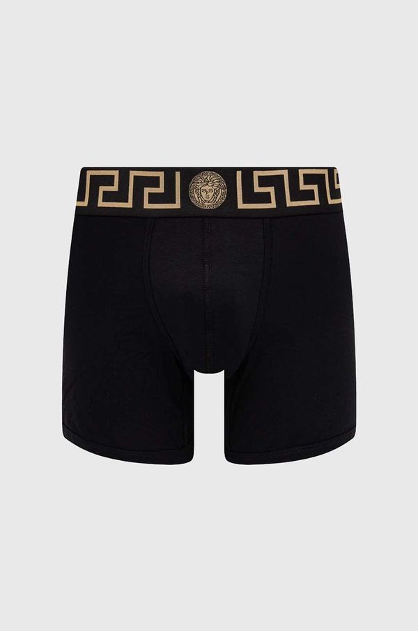Versace Bokserice Versace za muškarce, boja: crna, AU10028 1A10011