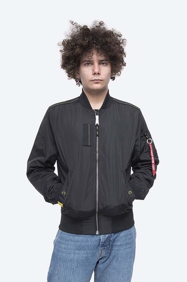 Alpha Industries Bomber jakna Alpha Industries MA-1 Parachute za muškarce, boja: crna, za prijelazno razdoblje, 116104.03-black