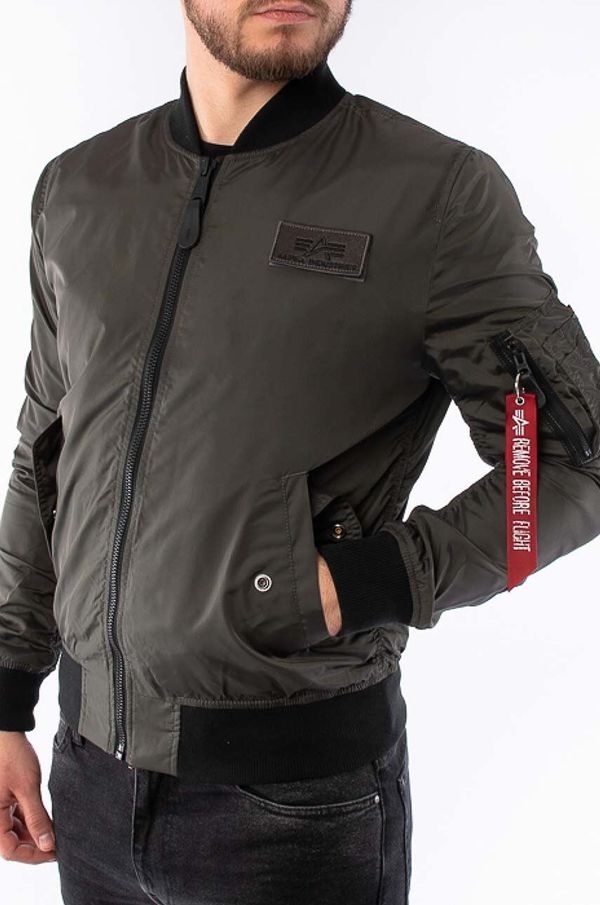 Alpha Industries Bomber jakna Alpha Industries Ma-1 Ttc za muškarce, boja: siva, za prijelazno razdoblje, 126101.136-grey