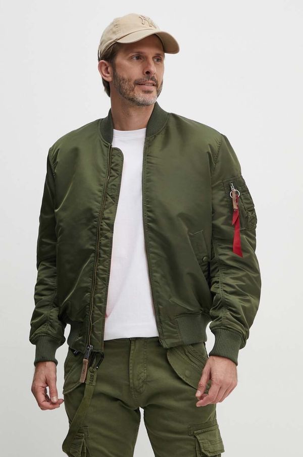 Alpha Industries Bomber jakna Alpha Industries MA-1 VF 59 za muškarce, boja: zelena, za prijelazno razdoblje