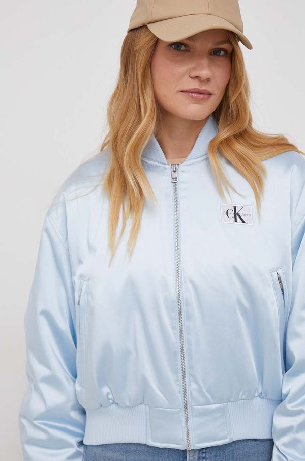 Calvin Klein Jeans Bomber jakna Calvin Klein Jeans za žene, za prijelazno razdoblje, J20J222591