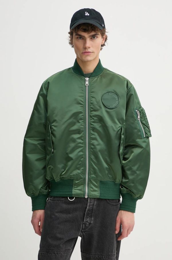 Études Studio Bomber jakna Études Studio za muškarce, boja: zelena, za zimu, H24MMOUT723