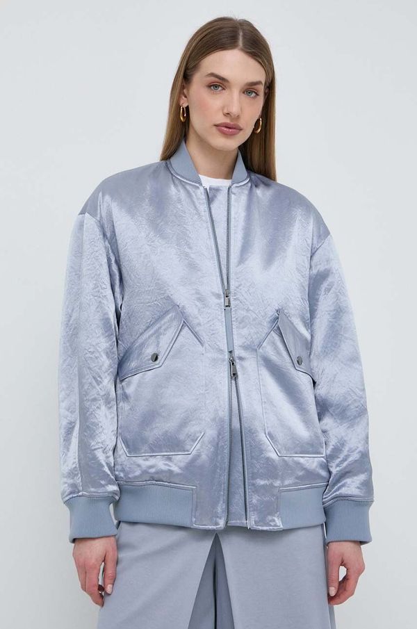 Max Mara Leisure Bomber jakna Max Mara Leisure za žene, za zimu, oversize