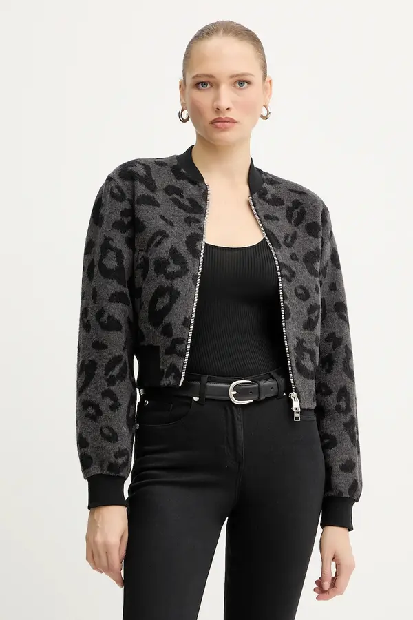 Silvian Heach Bomber jakna s dodatkom vune Silvian Heach HERRERO