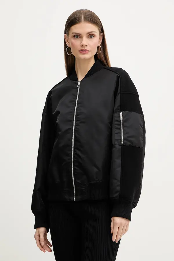 Boss Bomber jakna s primjesom vune BOSS