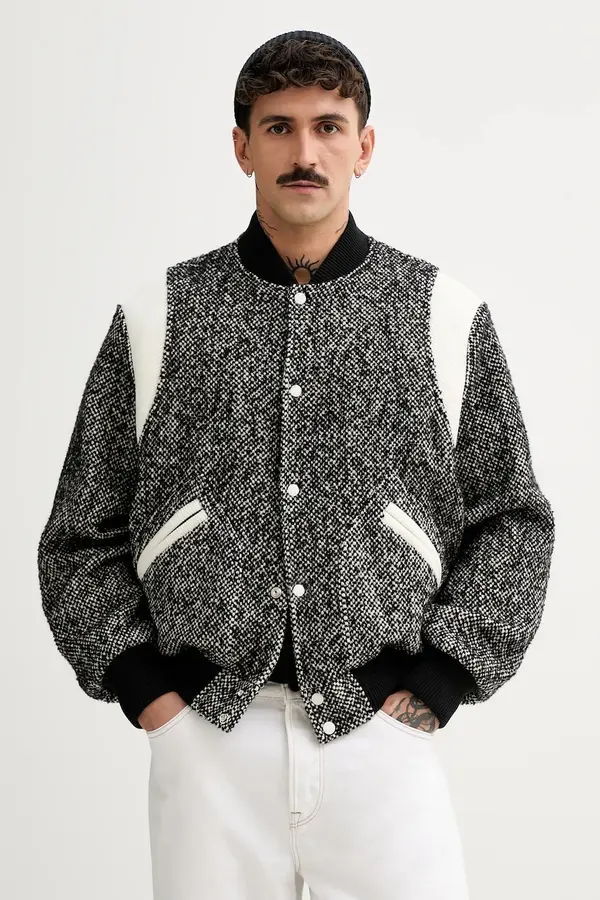Kenzo Bomber jakna s primjesom vune Kenzo Wool Varsity Jacket