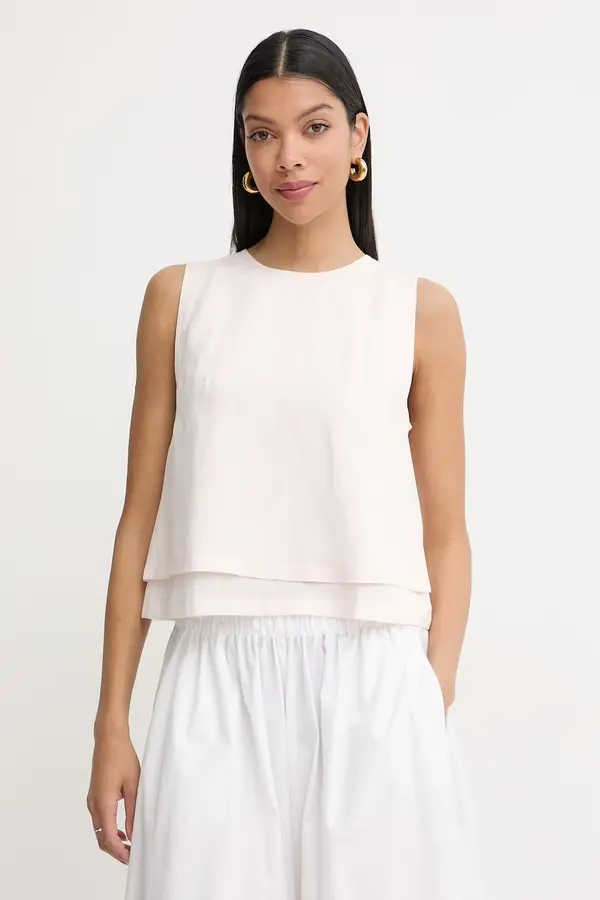 Boss BOSS bluza za žene s lyocellom Bliny