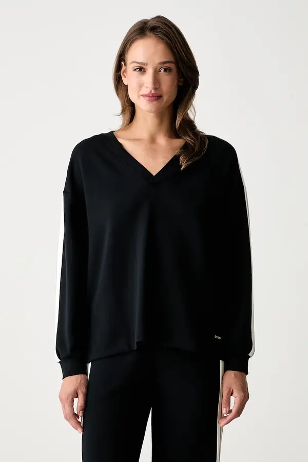 BOSS BOSS dukserica loungwear za žene s modalom TONE_Sweatshirt